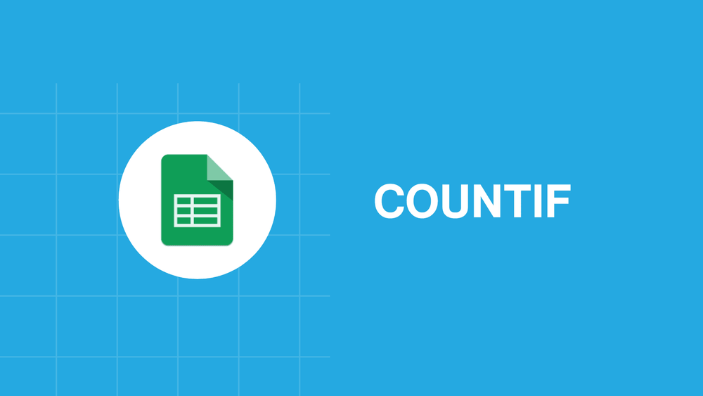 Função COUNTIF do Google Sheets