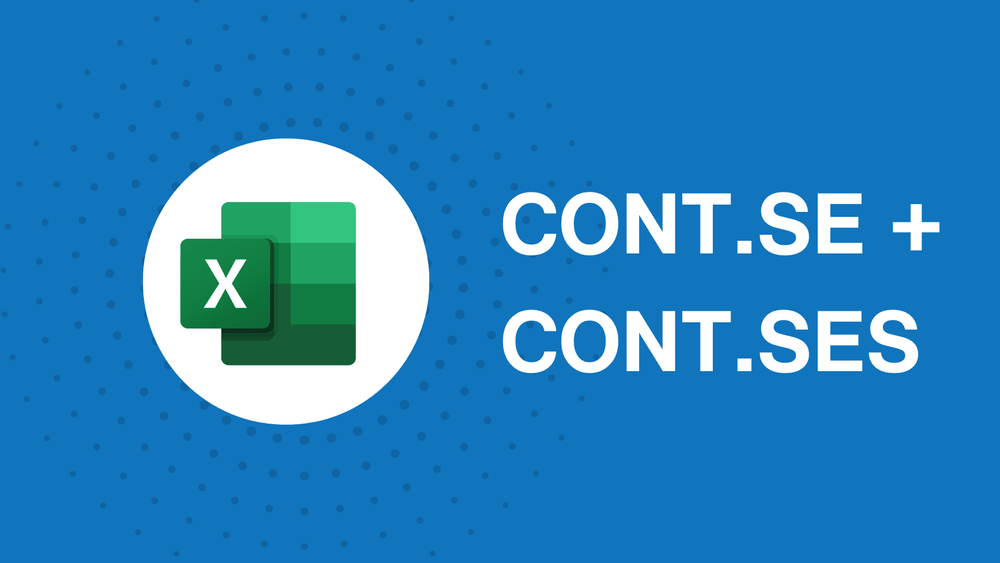 Como usar as funções CONT.SE e CONT.SES no Excel