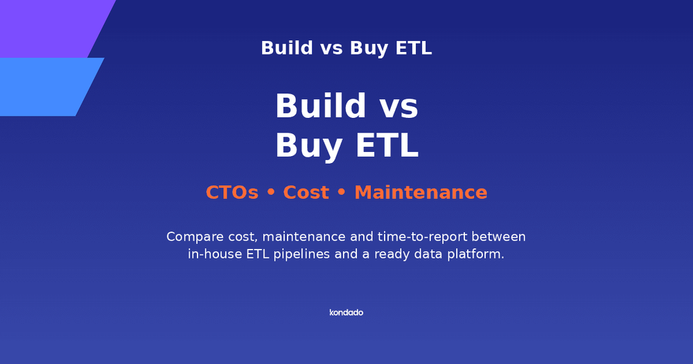 Build vs Buy: Why Companies Stop Building Internal ETL Pipelines