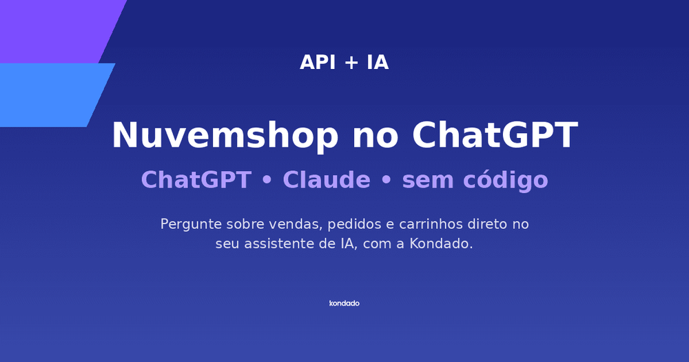 API Nuvemshop: seus dados no ChatGPT sem código