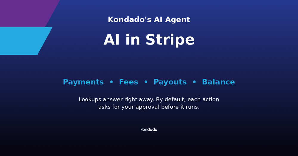 AI in Stripe: Kondado's AI Agent for your payments