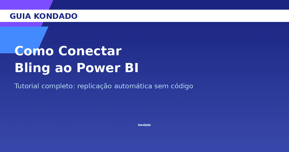 Como Conectar Bling ao Power BI