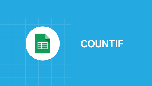 Função COUNTIF do Google Sheets